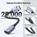 UGREEN HDMI Extender 8K HDMI Extension Cable 0.15M Male to Female Adapter Cord 8K@60Hz 2.1 Ultra High-Speed 48Gbps, for PS5,Nintendo Switch,Xbox Series X,Roku Stick,Blu-ray Laptop PC TV. 