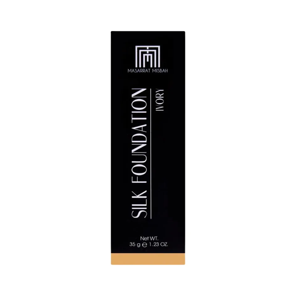 Musarrat Misbah Silk Foundation  Long Lasting, Lightweight & Full Coverage Foundation Flawless Finish for All Skin Types