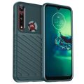 For Motorola One Vision Plus Thunderbolt Shockproof TPU Protective Soft Phone Case. 