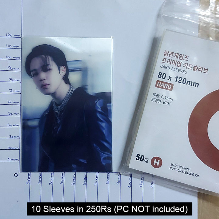 KPOP Photocard Sleeves - PVC Free Sleeves - Protect Photocard - Best Quality Product - BTS ATEEZ BLACKPINK EXO ENHYPEN ASTRO TXT TWICE SEVENTEEN STRAY KIDS ITZY THE BOYZ AESPA NCT WAYV SUPERJUNIOR SHINEE RED VELVET