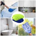 Pack of 2pcs -Micro Fiber Car Wash Glove Duster Car Cleaner Microfiber Bike Cleaning Glove Household. 