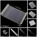 New Clear Clay Press Acrylic Sheet Handmade DIY Clay Modeling Tools Clay Pressing Board Rubbing Plate Pottery Machine. 