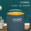 Mouthwash plastic minimalist household couple ins air toothbrush mouth cup toothbrush holder. 