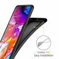 Samsung Galaxy A70 Soft Silicone Back Cover - Shockproof. 