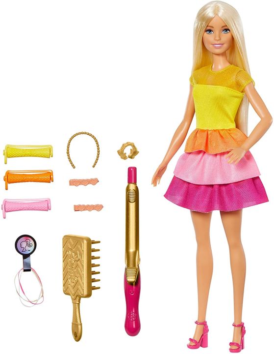 Ultimate Curls Blonde Doll and Hairstyling Playset