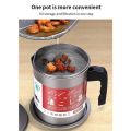 Oil Filter Pot - Oil Bottle - Oil Strainer Pot Stainless Steel Grease Strainer - Oil Storage Pot For Cooking Oil - Oil Container Stainless Steel Oiler Tank Container - Grease Keeper with Filter Dust Lid Non slip Handle for Frying Oil and Cooking Grease. 