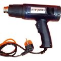 Heat gun 1800 watt imported quality for paint removal welding soldering shrink wrap packing daal packing sugar packing mobile repairing. 