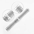 22mm Stainless Steel Loop Band (Solid-80-85 grams) Chain Strap for Samsung Galaxy Watch 3 45mm / 46mm & other watches with Pins 22mm. 