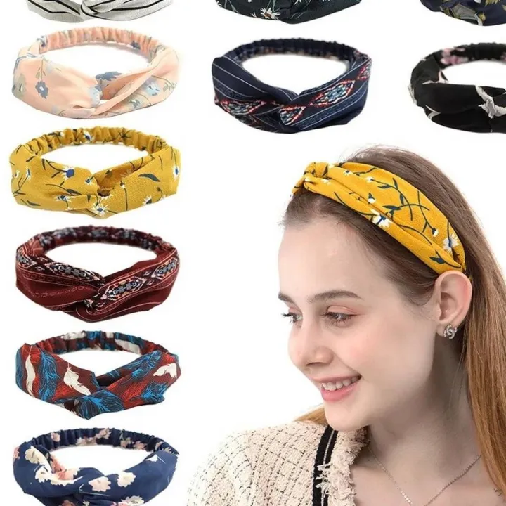 Pack%20of%202%20Wide%20Headbands%20Knot%20Hard%20Plastic%20Headband%20Hair%20Band%20for%20Women%20and%20Girls%20Hair%20Accessories%20Head%20bands%20Hair%20bands%20Hoops%20-%20Image%202