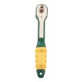Yellow Green Mini Quick Ratchet Wrench. 