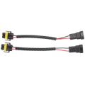2Pcs 9006 To H11 H8 adlight Fog Light Conversion Connector Wig Harness Plug Cable Socket Connector Repair Kit. 