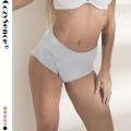 2023 New Pattern Women's Panties Sports Fitness Seamless Female Underwear Mid-Waist Fashion Comfort Lady Underpants Intimates Women Hip Lift Skin-Friendly Lingerie. 
