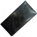 The Diamond: High-Shine Textured Leather Long Wallet.. 