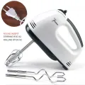 Electric Egg Beater Machine - Powerful Hand Mixer for Cake, Cookies, and Muffins - hand blender - blender machine -Efficient Egg and Cream Mixer-High-Speed Mixing Machine with Multiple Attachments- Ideal for Whipping, handblender, blender ,electric beater. 