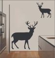 Deer Silhouette Stag Wall Sticker Wall Sticker, elegant decor. 
