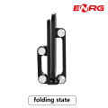 Energy - ENRG Desktop Foldable Mobile Phone Stand Holder Multi Position Movements For All Smartphone And Tablet Live Broadcasting_Tiktok Video Black. 