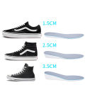 Height increase insoles for men/women 1.5/2.5/3.5 cm up invisiable arch support orthopedic insoles shock absorption EVA Material. 