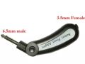 Condenser Headband Microphone with 3.5mm Plug and 1.5V Adapter for Voice Amplifier and Presentations. 
