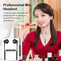 Wiresto Wired In-Ear Headphone 3.5MM Earphones Gaming Headset EarBuds Mini Octa-core Panoramic Sound Dual Microphone Wired Earbuds Heavy Bass Headset Noise Canceling with Free Storage Box. 