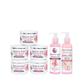 Moon Touch Hand & Foot Mani Pedi Cure Kit – 7 Pcs – Skin Brightening & Softening for All Skin Types. 