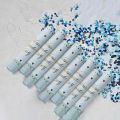 Mini Handheld Confetti Cannons Tube Petal Rain Poppers Salute Wedding Birthday Confetti for Celebration Party Decor. 
