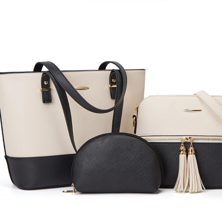 2024 new style mother-in-law bag, stylish three-piece set, single shoulder crossbody handbag for women