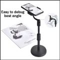 Tiktok, sketch and Art drawing, and YouTube videos creator Compatible Compact Lightweight Mobile Smart Phone Tripod Stand - Black. 