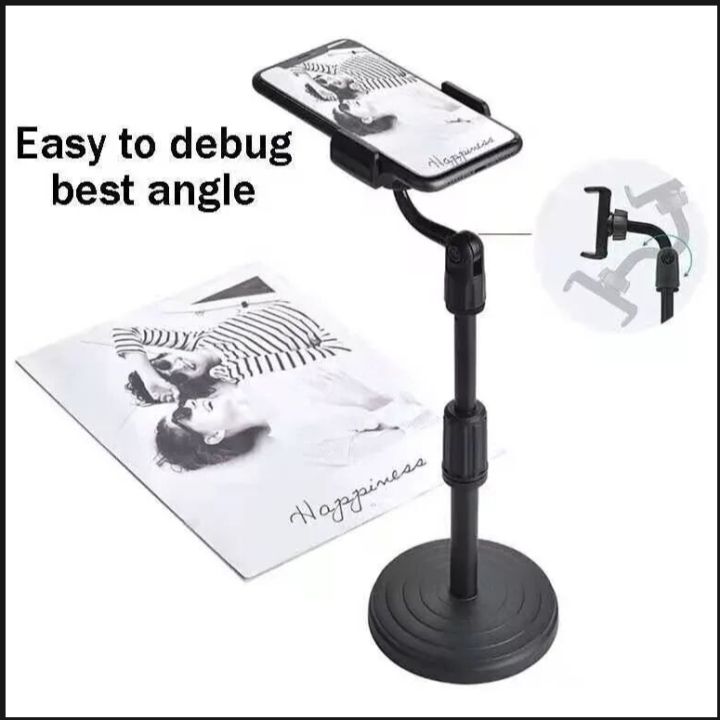 Tiktok,%20sketch%20and%20Art%20drawing,%20and%20YouTube%20videos%20creator%20Compatible%20Compact%20Lightweight%20Mobile%20Smart%20Phone%20Tripod%20Stand%20-%20Black%20-%20Image%2010