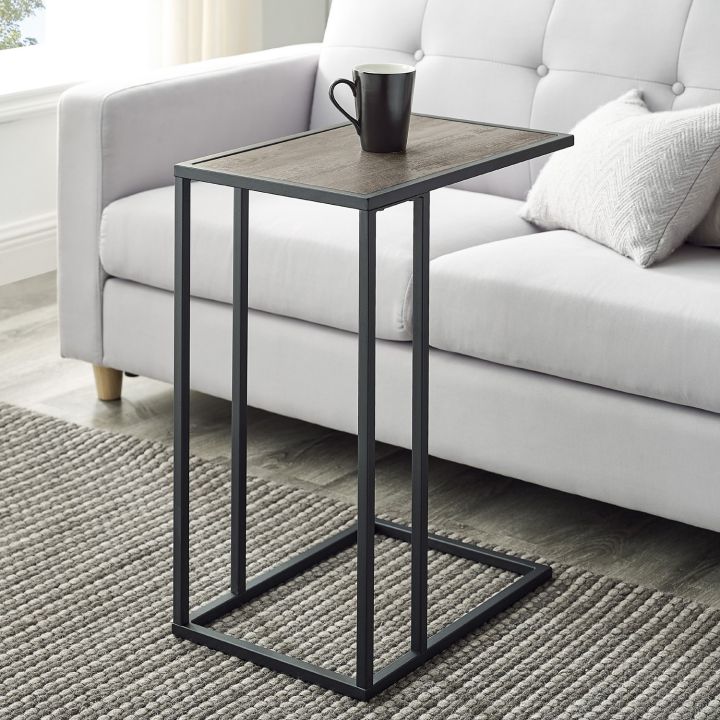 Costway Coffee Tray Sofa Side End Table Side Stand TV Lap Snack, 12 by ...