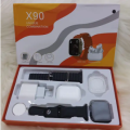 X90 / X9 Unique Combination - Ultra Smart Watch With Free Case Or Airpods - Infinite New Design Display - Heart Rate Tracking - Compatible With iOS And Android Devices. 