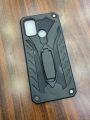 Oppo A53 Anti Shock Drop Resistance Airbag Back Cover Case Soft+PC With Camera Protection and Mobile Stand Holder. 