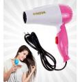 1000W Professional Foldable Mini Hair Dryer for Women And Mans - NV-1290 Original Nova Foldable Hair Dryer Pink/Blue 1000W - Foldable Hair Dryer Nova Professional 1000 W. 