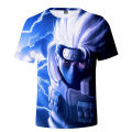Naruto Hatake Kakashi Akatsuki anime T-shirt homme Short Sleeve T shirt men new white casual manga tshirt unisex streetwear. 