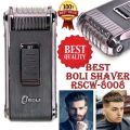 Original BOLI RSCW 8008 Men Electric Shaver Razor Plus Side Trimmer - Professional Men’s Electric Shaving Machine - New High Quality Mens Hair Removal Chargeable Grooming Kit - Best Rechargeable Shavers Razor - Imported Shaver For Men BOLI RSCW 8008. 
