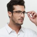 Nicedays Classic Half Frame Glasses for Women/men Anti Blue Light Glasses Ultra Light Half Frame Business Myopia Glasses High-definition Anti Blue Light Glasses Middle-aged Presbyopia Glasses Men's Anti Fatigue Presbyopia Glasses. 