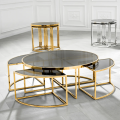Glass Curved Corner Coffee Table: Modern Center Table and Stylish Cocktail Table - Elegant Glass Design for Your Living Space - Ideal Coffee Table to Elevate Your Home Decor. 