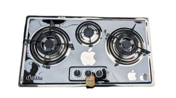 Apple Body Injector Hob Stove 3Burner Stainless Steel Model 23B ...