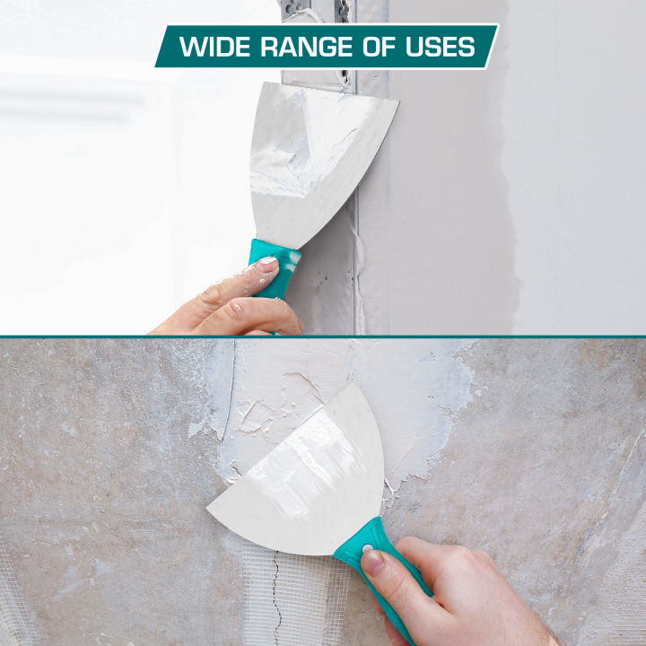 TOTAL%2063mm%20Carbon%20Steel%20Putty%20Trowel%20THT836326%20-%20Image%202