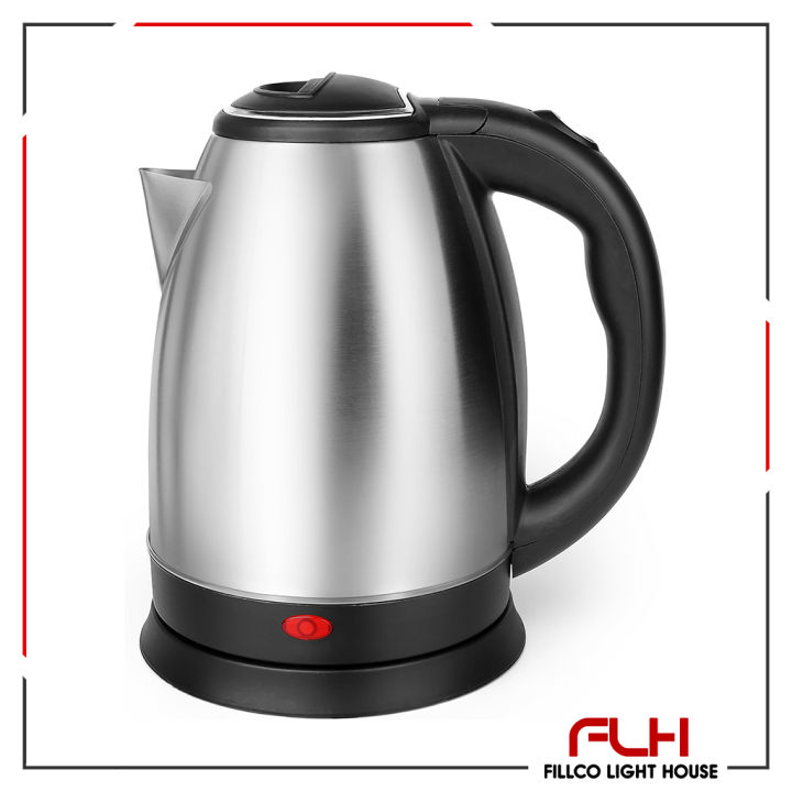 Electric Kettle 1.8 Litre Stainless Steel 220V Electric Water Kettles 1500W Power 360 Degree Rotating Base Kettle