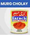 Karachi Haleem food tin packs (chicken haleem , chicken biryani , chicken nihari, chicken Qorma, Murg choolay , achar ghosht etc) small pack 435 grams. 