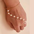 Fashion Accessories Simple and Versatile Hand Accessories Popular Elements Pearl Ligature Bracelet All-in-one Bracelet Women. 