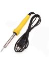 Stainless Steel Electrical Soldering Iron - 60W - Yellow & Black - EI. 