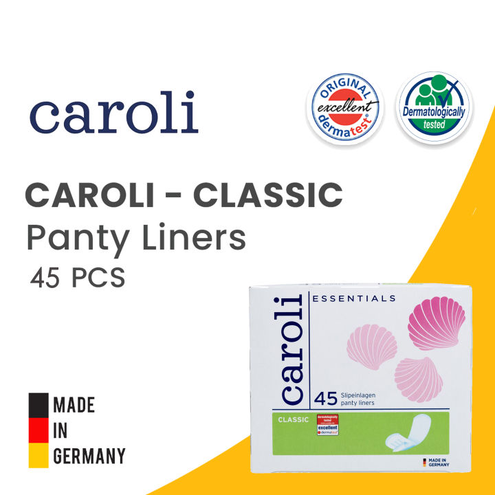Caroli Classic Panty Liners 45 Pcs