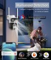 Dual lens CCTV camera, wide-angle IP camera, PTZ security camera, 4x zoom camera, 4MP UHD CCTV, P2P speed dome camera, WiFi home security camera, V380APP compatible camera, remote control CCTV camera, dual lens home surveillance camera. 