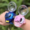New Watch Remote Control Car Toy, 2.4G Dazzle Cool Remote Control Watch Toy Cars, Children's Mini Remote Control Watch Car Toys, ,USB Charging Cartoon RC Small Car, for Kids Boys Girls. 