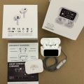 A9 PRO Wireless Bluetooth Earbuds - Digital Display, ANC + ENC, Wireless Charging. 