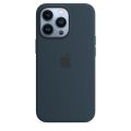 Official silicon Case for iPhone 12 Pro  -  Abyss Blue. 