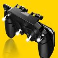 Gamepad Controller Six Fingers All In One PUBG Mobile Joystick Game Shooter Trigger. 