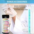 XHHDQES Water Testing Strips for Drinking Water- EPA Level Home Use, Water Test Strips with , Mercury, Iron, PH, Hardness. 