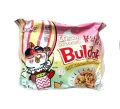 Samyang Buldak Cream Carbonara Flavored Hot Chicken Halal Noodles 140g - Spicy & Creamy Korean Delight (Imported). 